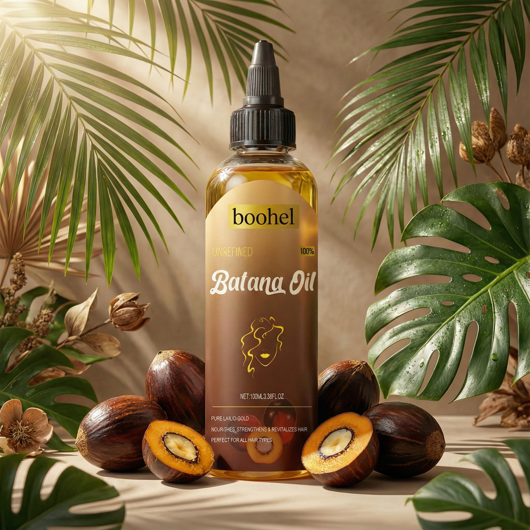 Huile liquide de Batana