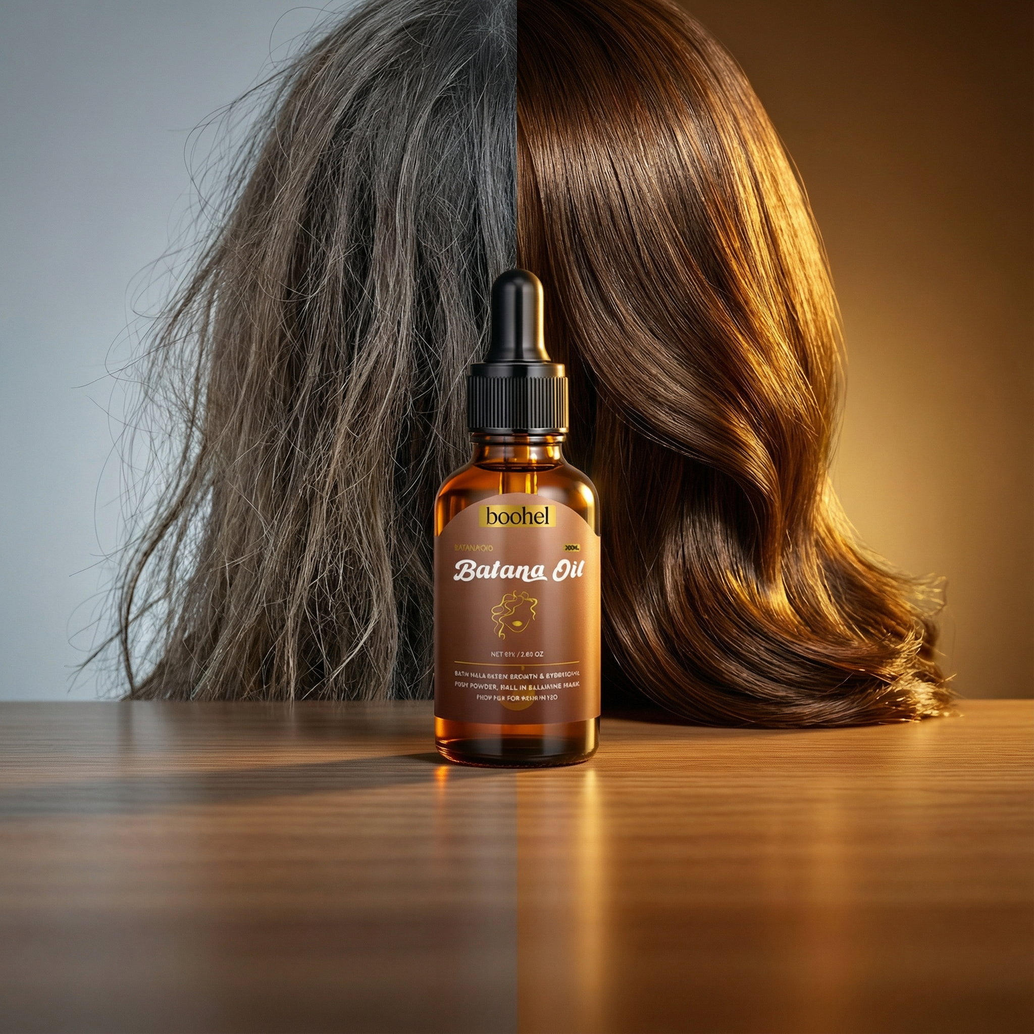 Huile liquide de Batana