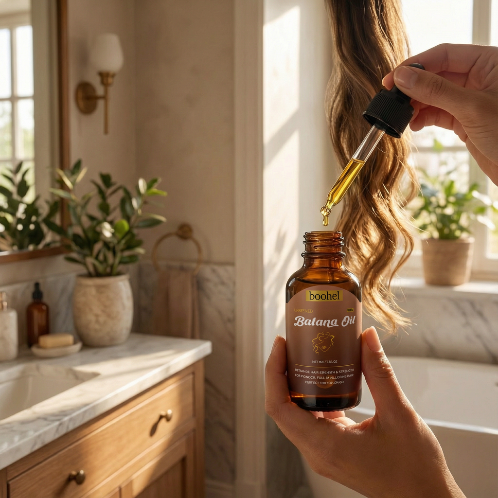 Huile liquide de Batana