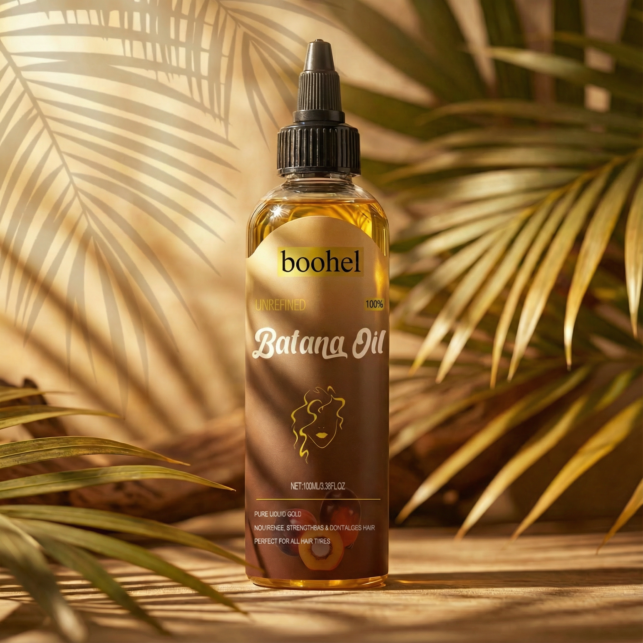 Huile liquide de Batana